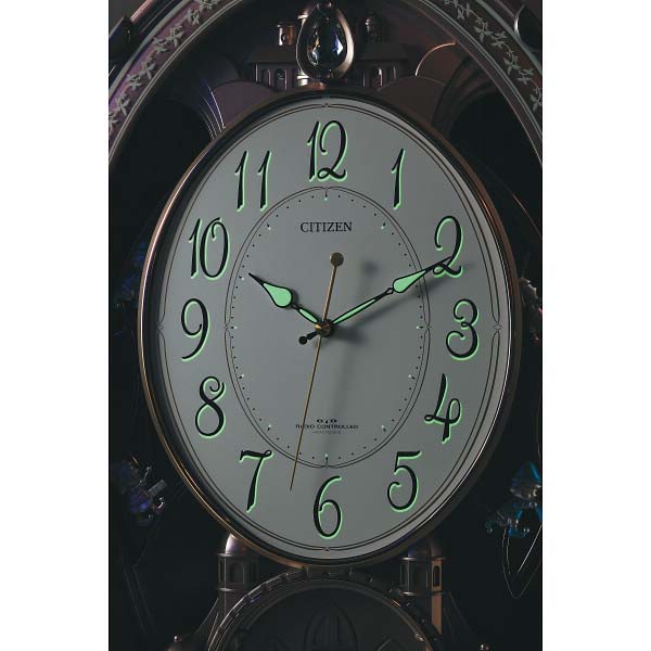 シチズン メロディ電波掛時計（３０曲入） 4MN485AZ13  の商品画像