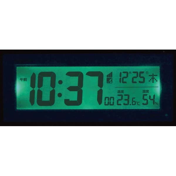 シチズン 自動点灯ライト付電波目覚まし時計 8RZ195-023  の商品画像