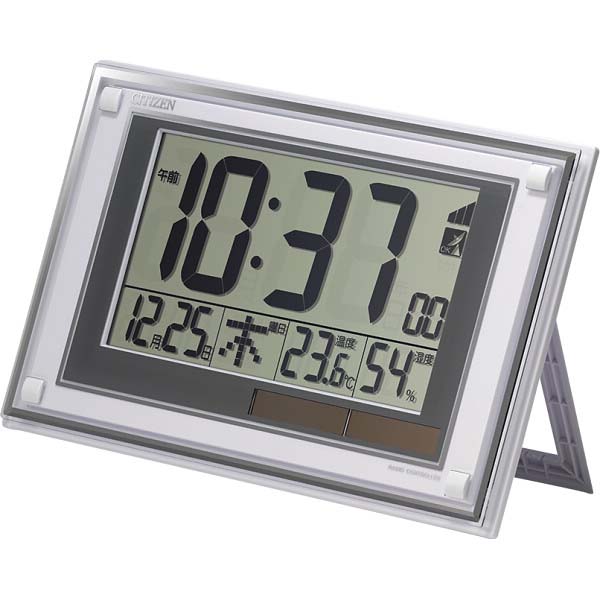 シチズン ソーラー電源電波時計（掛置兼用） 8RZ189-003  の商品画像